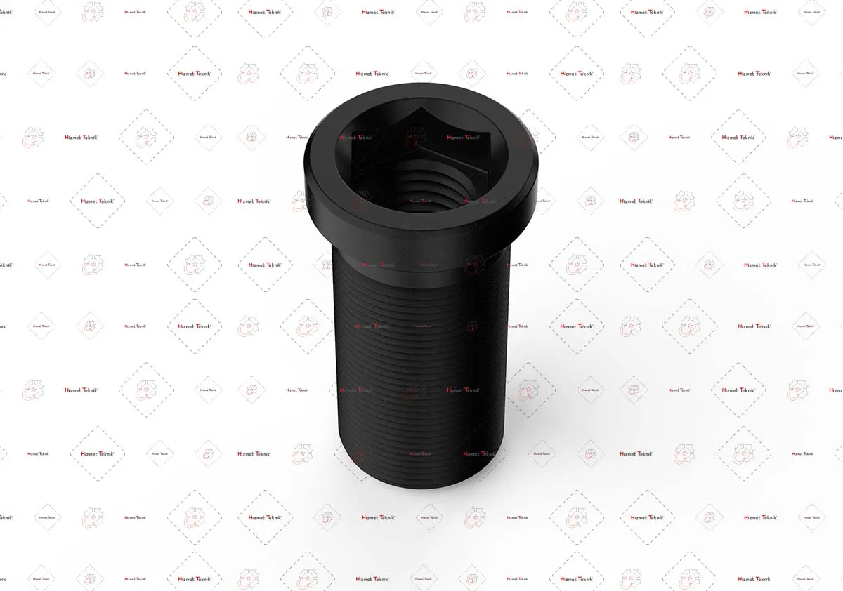 [SM22041] M6 x 0.75 A4 x 13 Bukse Vida (SC12,CC12,ER22,EL22) 9410